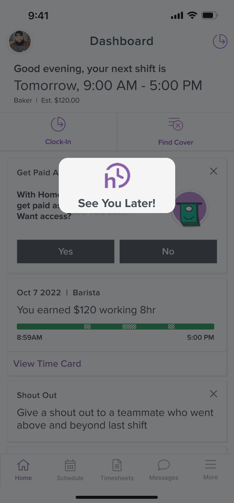 Break Waivers in Homebase