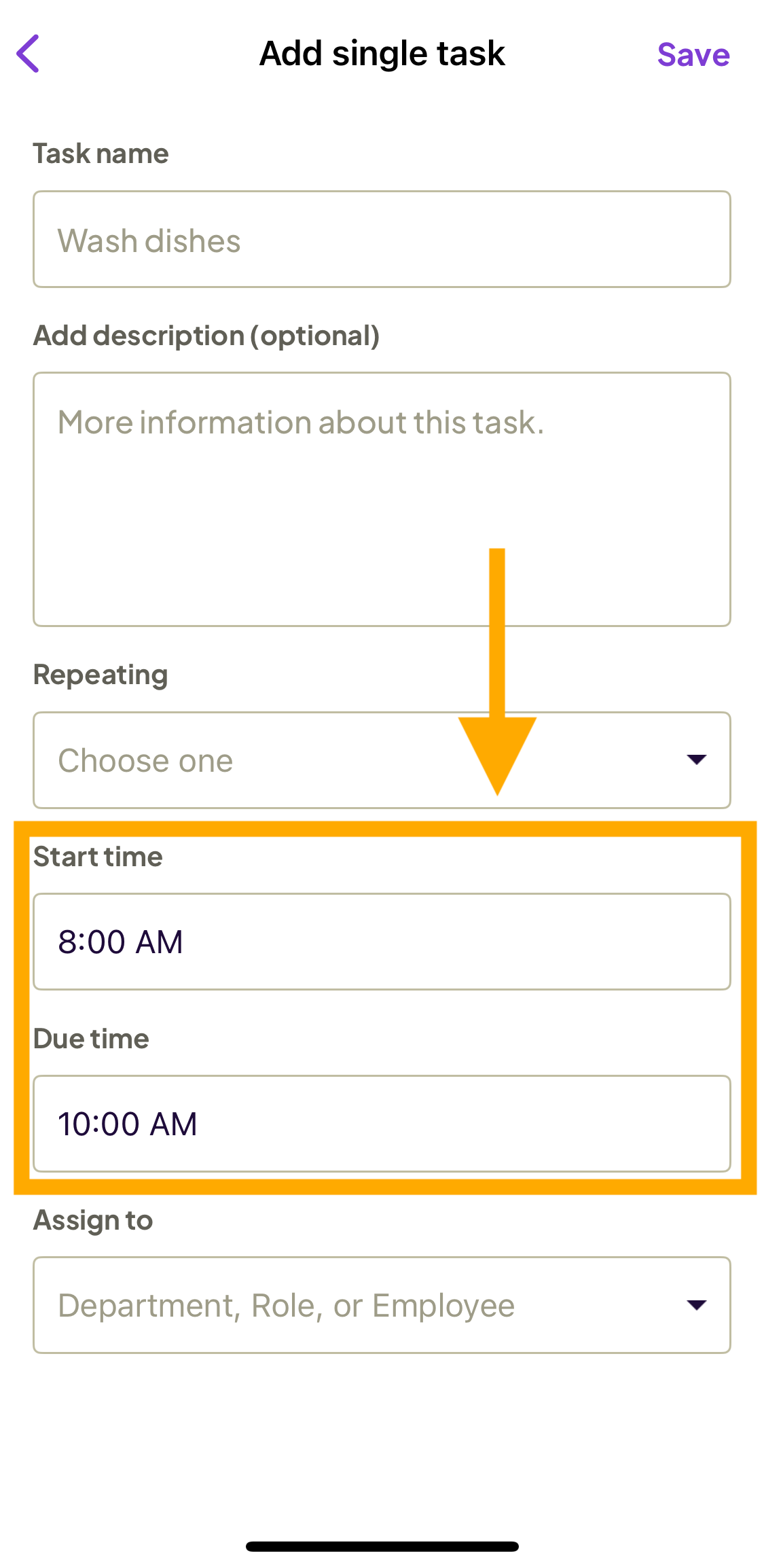 How to Set Up Tasks