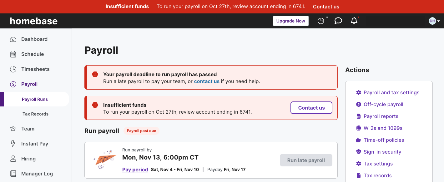 How to Resolve a Bank Error on Payroll