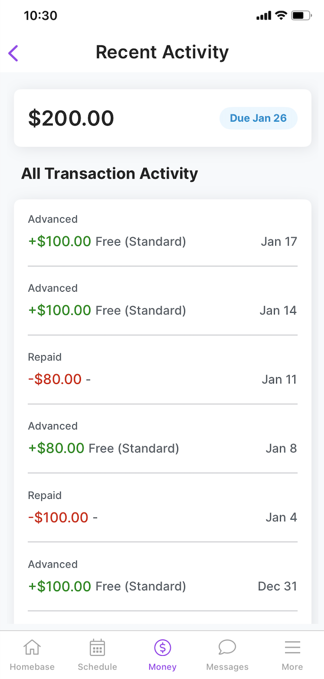 Cash Out Transfers & Timing FAQ