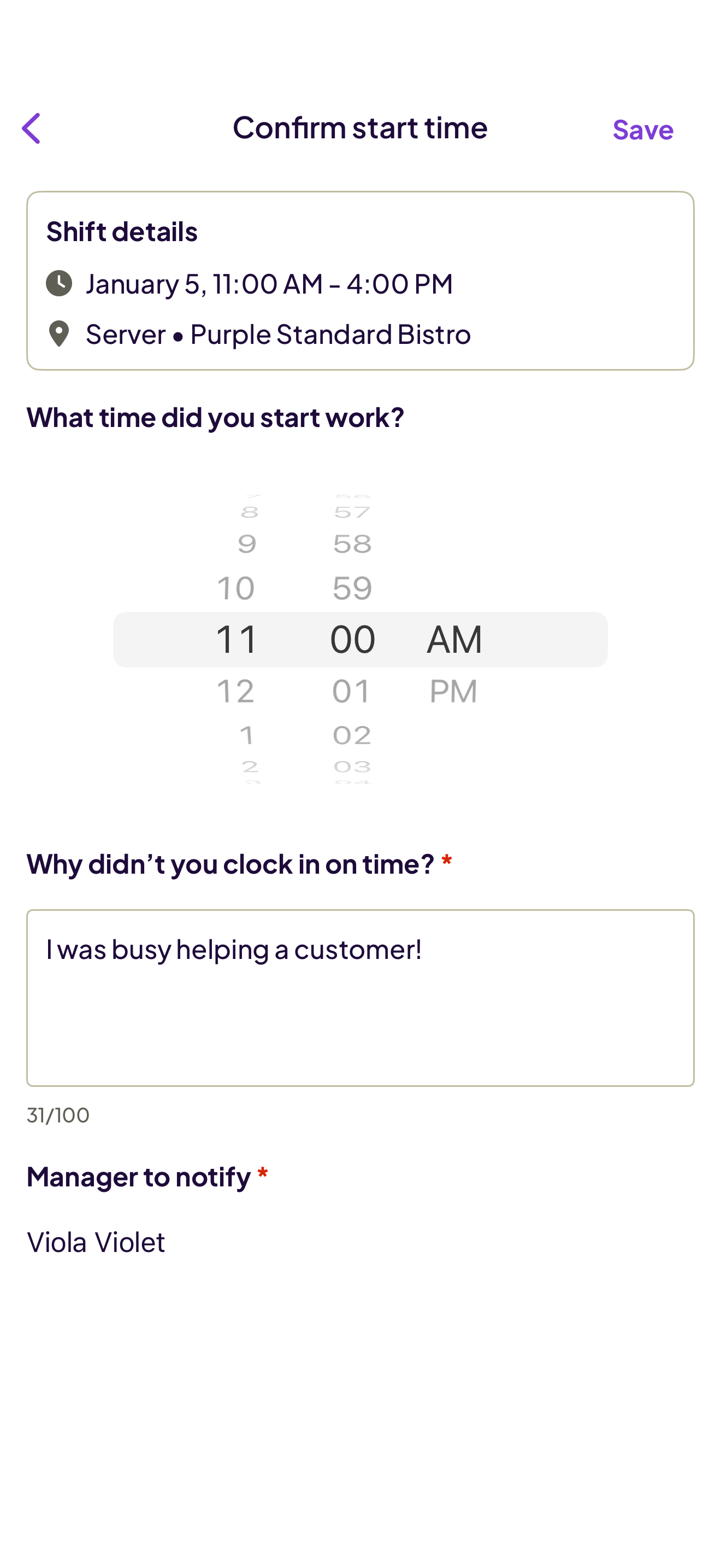 How to Clock In When You Forgot
