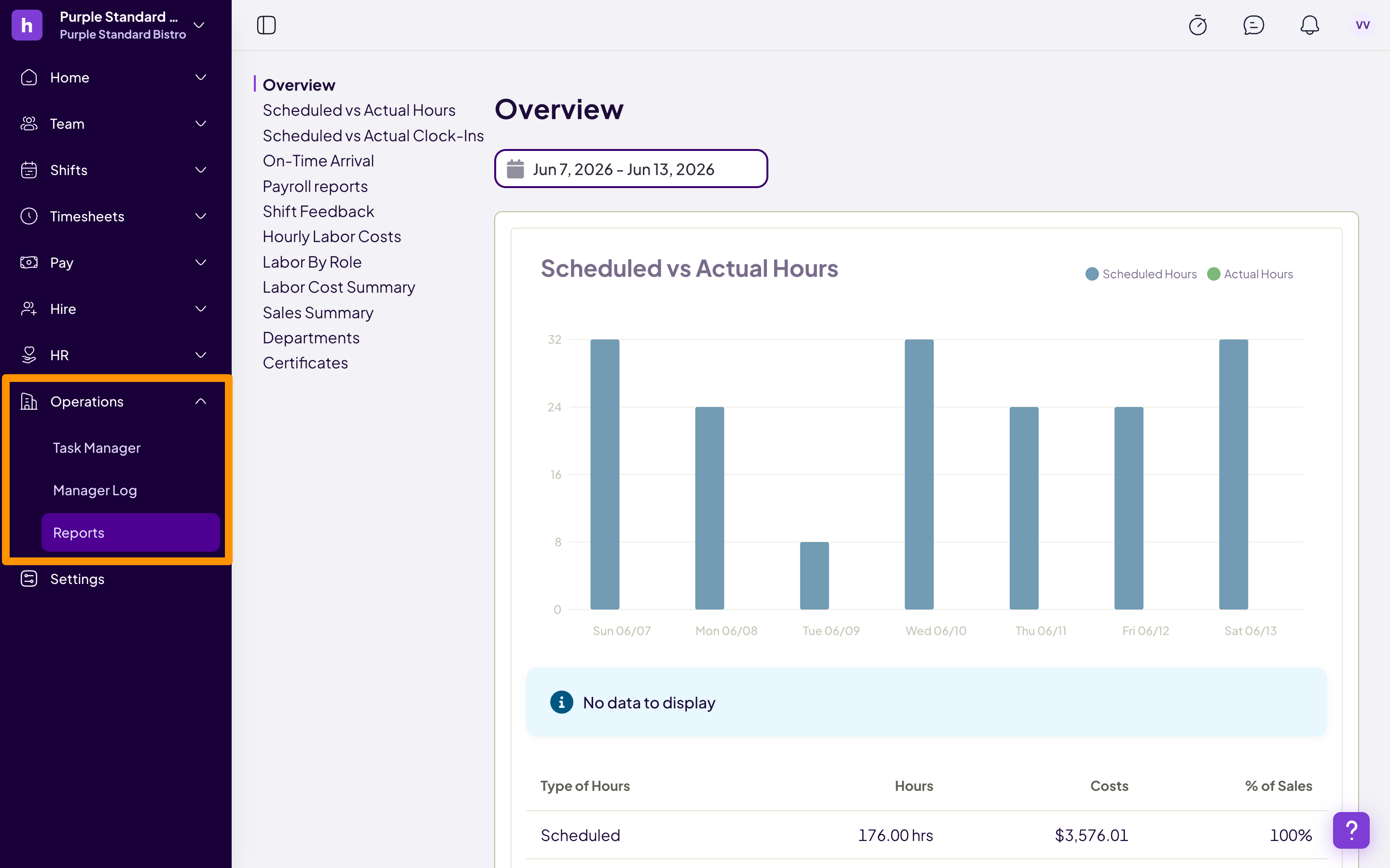 How to View Reports in Homebase
