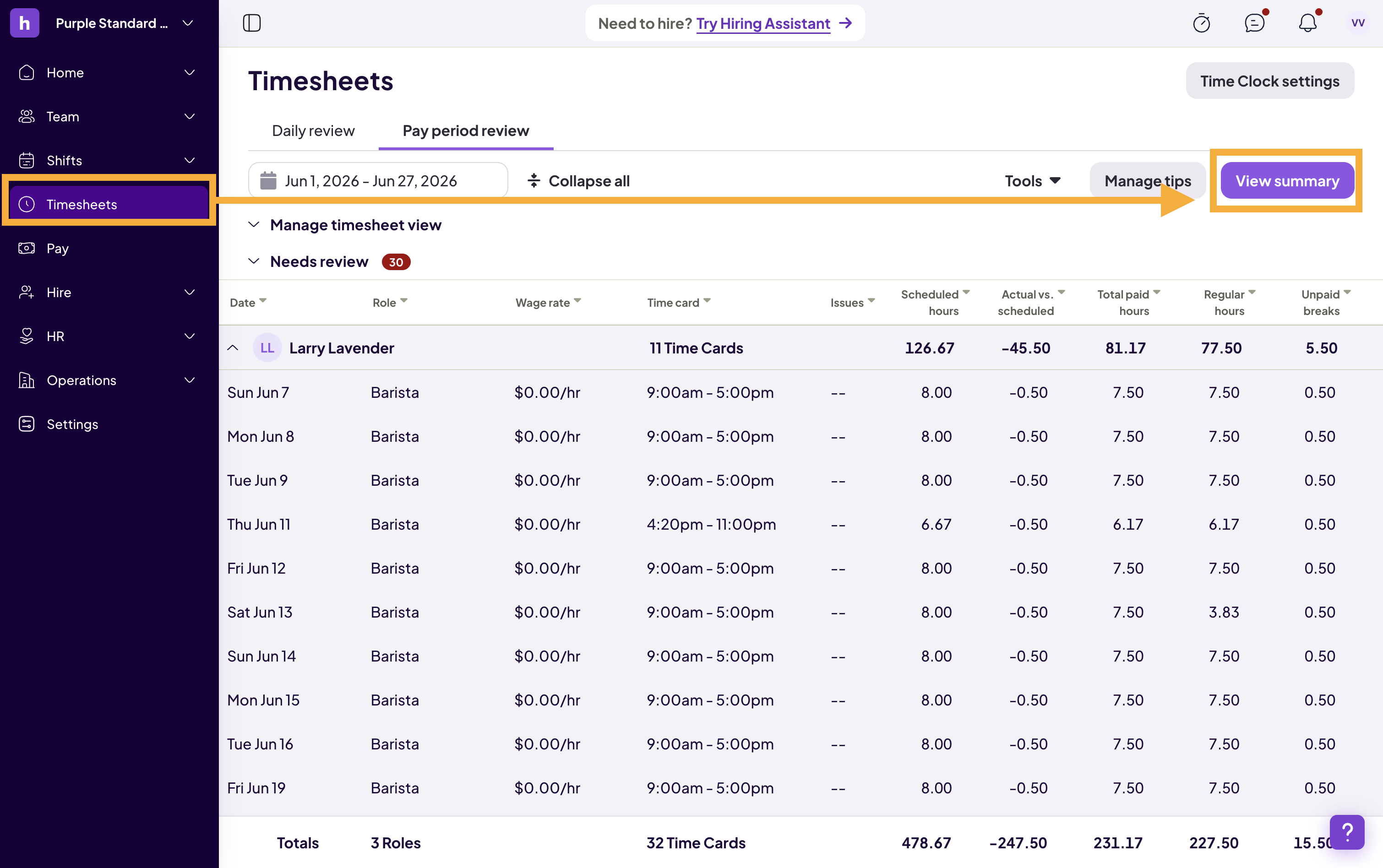 Downloading, Exporting, & Printing Timesheets