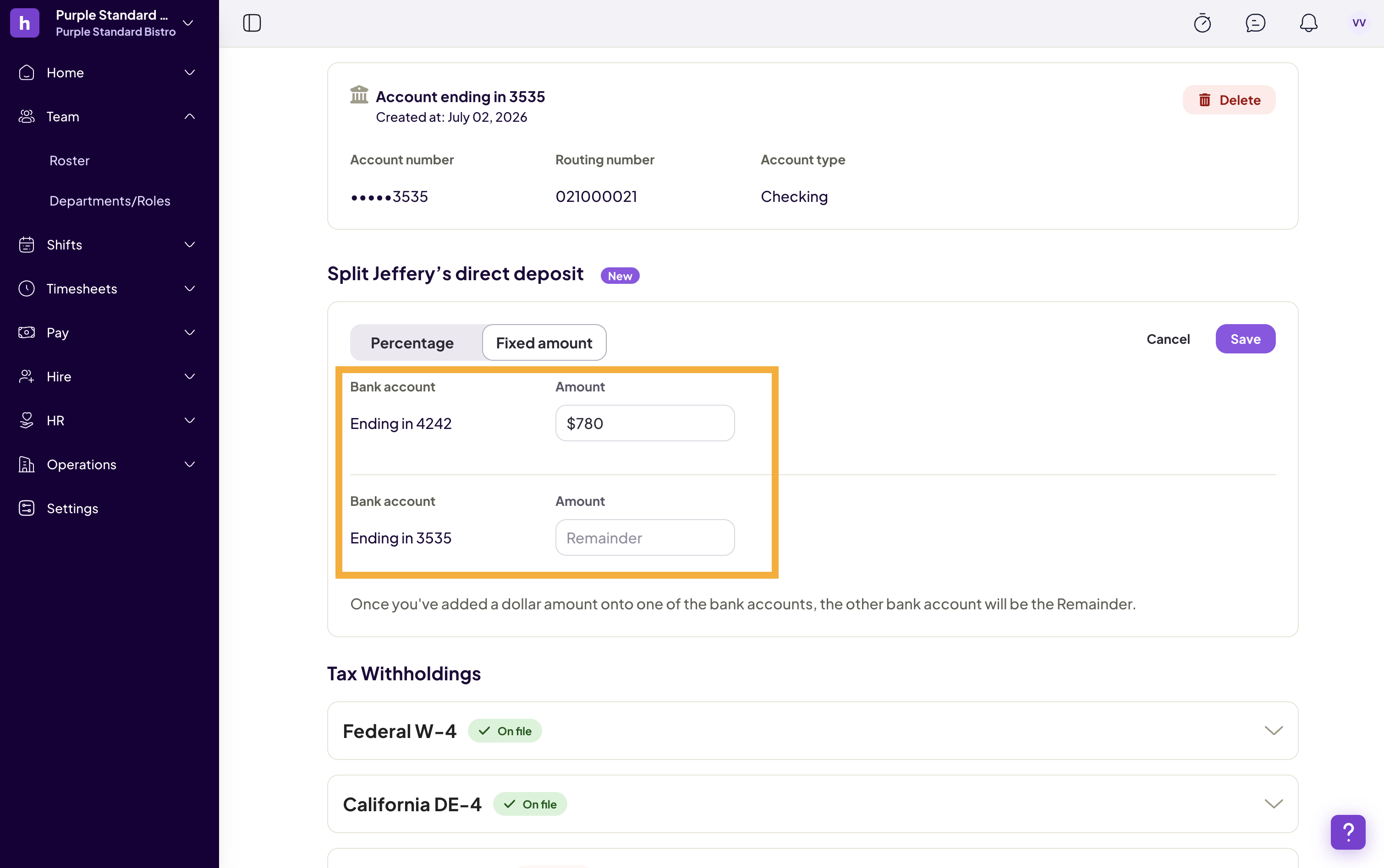 How to Split Direct Deposits