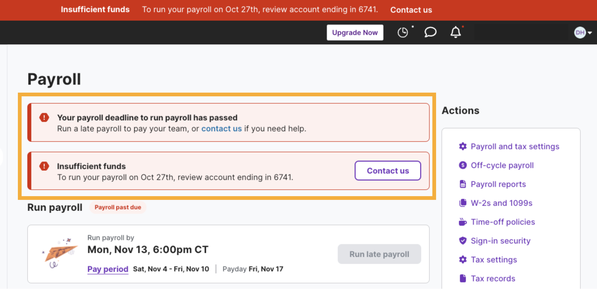 How to Resolve a Bank Error on Payroll
