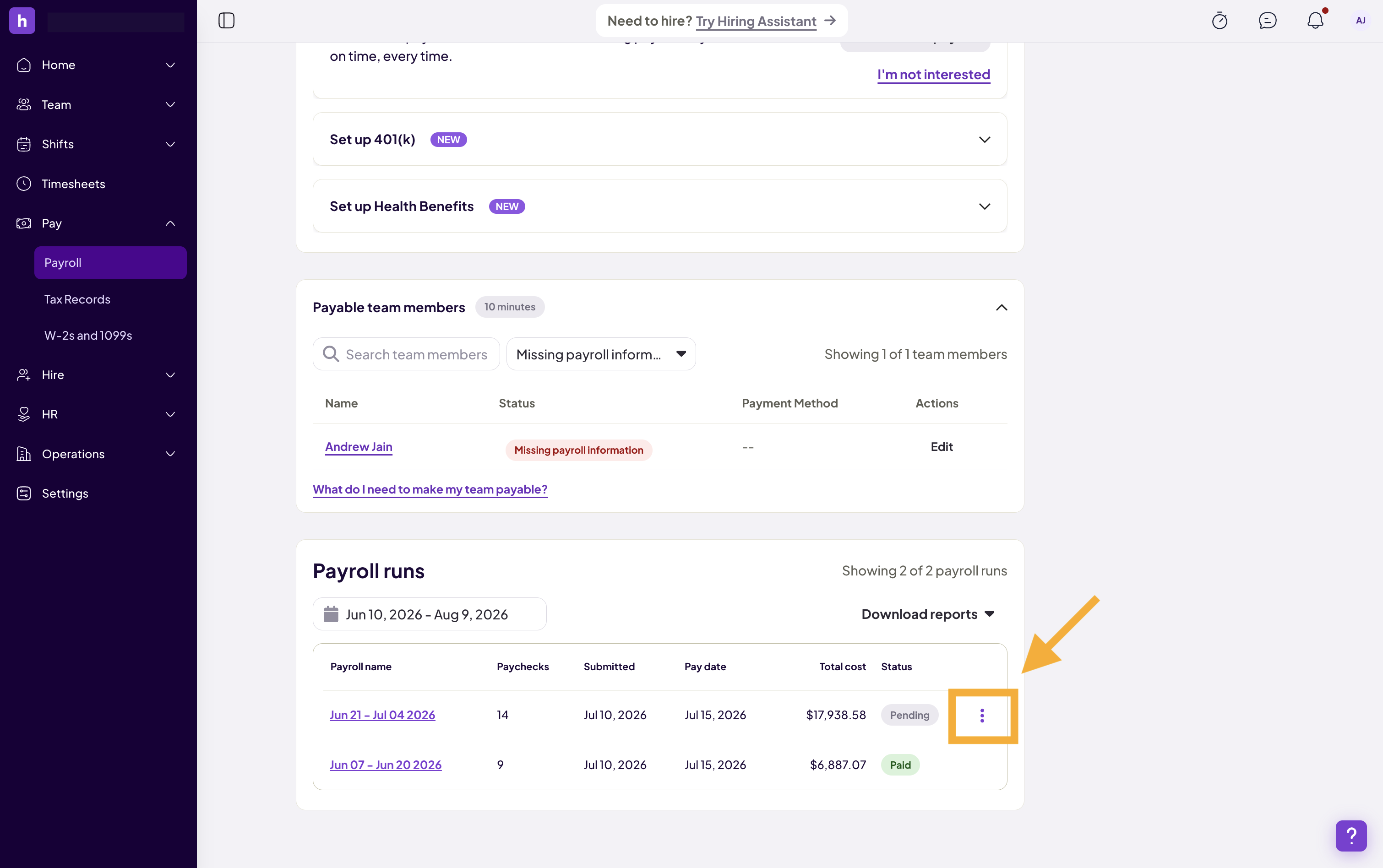 How to Edit, Cancel, or Reverse a Payroll