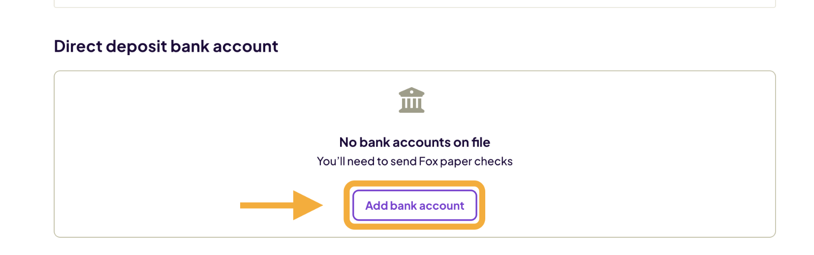 How to Set Up & Remove Direct Deposit